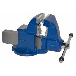 Yost 132C   4 1/2 Combination Pipe and Bench Vise, Stationary Base