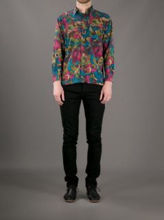 Kenzo Vintage Corduroy Floral Shirt   House Of Liza