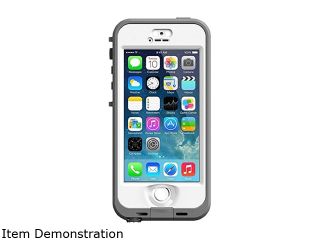 LifeProof Case 2105 02 for Apple iPhone 5/5s/SE (Nuud Series)   White/Grey