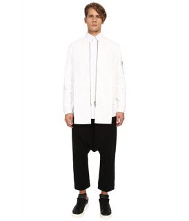 D.GNAK Dragon Embroidery Bomber White