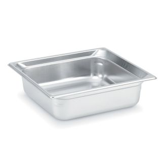 Vollrath 90162 Super Pan 3 Two Third Size Steam Pan, Stainless