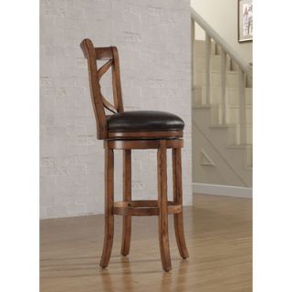 Provence 26 Swivel Bar Stool with Cushion by American Woodcrafters