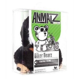 Emerge Retractable Animalz Bear Headphones, ETAUDFBEAR