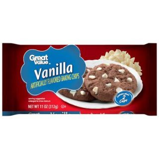 Great Value Vanilla Flavored Baking Chips, 11 oz