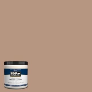 BEHR Premium Plus 8 oz. #S220 4 Potter's Clay Interior/Exterior Paint Sample PP10416
