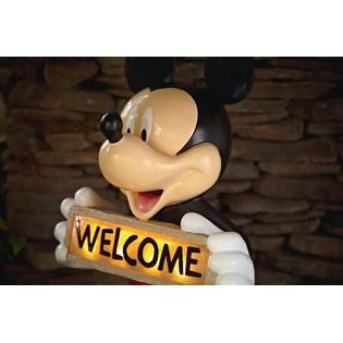 Disney  Mickey Large Solar Door Greeter