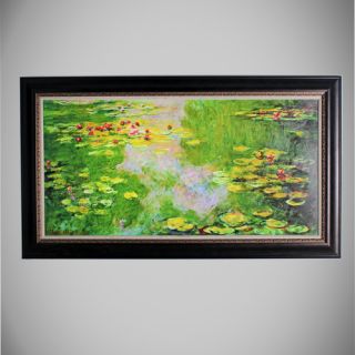 WexfordHome Water Lily 1 by Oscar Claude Monet Framed Painting Print