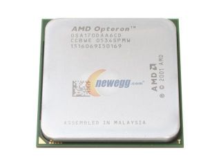 Open Box: AMD Dual Core Opteron 170 Denmark Dual Core 2.0 GHz Socket 939 110W OSA170DAA6CD Processor