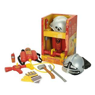 Theo Klein European 6 pc Firefighter Set   Toys & Games   Pretend Play