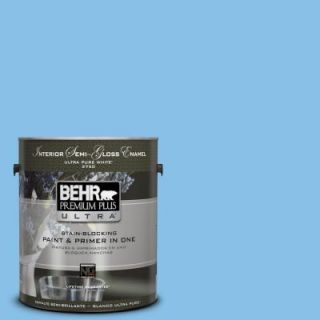 BEHR Premium Plus Ultra 1 gal. #P510 3 Rhodes Semi Gloss Enamel Interior Paint 375001