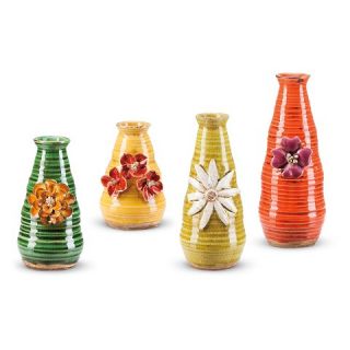 Foreside Home & Garden Flower Vases   Set of 4