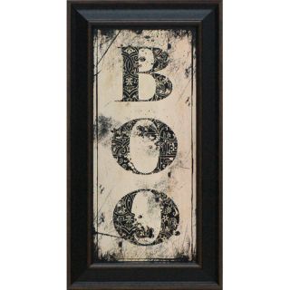 Boo Framed Textual Art by Artistic Reflections