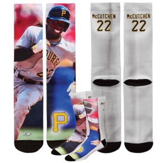 For Bare Feet MLB Sublimated Player Socks   Mens   Baseball   Accessories   Pittsburgh Pirates   Multi