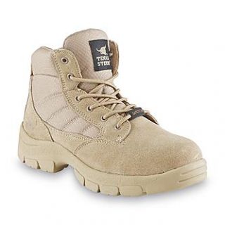 Mens Sand Steel Toe Work Boot: Footwear That Does It All at 