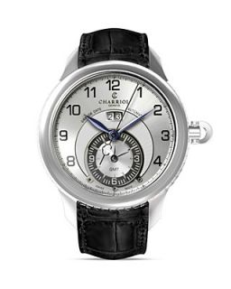 Charriol Colvmbvs Grand Date GMT Limited Edition Round Steel Watch, 46mm