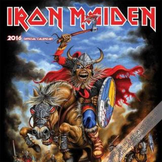 Iron Maiden 2016 Calendar