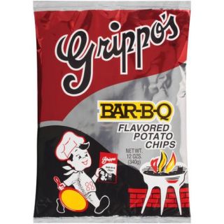 Grippo's, Bar B Q Flavored Potato Chips, 12 oz