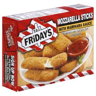 Fridays  Mozzarella Sticks, with Marinara Sauce, 11 oz (311 g)