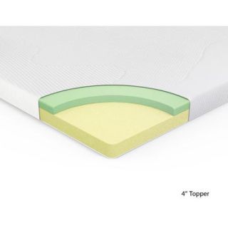 Spa Sensations 4" Mattress Topper, Multiple Sizes, with Theratouch