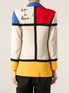 Moschino Vintage Mondrian Jacket