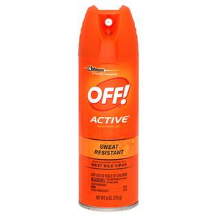 Off! Active Insect Repellent I, Sweat Resistant, 6 oz (170 g)   Food