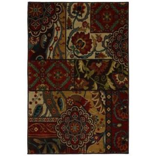 Home Decorators Collection Keswick Tomatillo Red 3 ft. 4 in. x 5 ft. Area Rug 312749