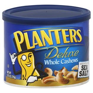 Planters Cashews, Whole, Deluxe, 9.75 oz (276 g)   Food & Grocery