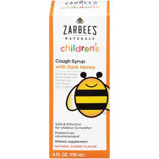 ZARBEES NATURALS Childrens Cough Syrup with Dark Honey Dietary