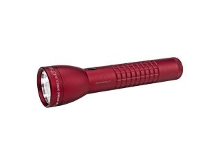 Maglite 2 Cell D 524 Lumen LED Flashlight   Crimson Red   ML300LX S2RN6