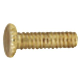 Westinghouse 1/2 in. Polished Brass Fitter Screws (Pack of 12) 7704000