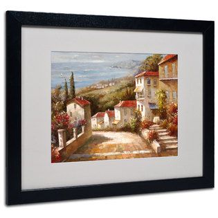 Trademark Fine Art 35x47 inches Home in Tuscany by Joval