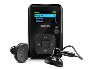 SANDISK Sansa Clip+ 8 GB MP3 Player with FM Radio   black