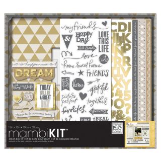 Me & My Big Ideas Boxed Album Kit 12inX12inAll About Neutrals