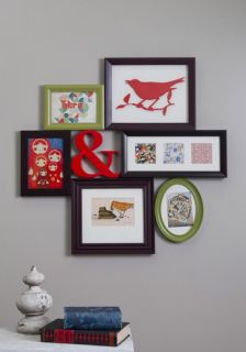 Place to Collage Your Own Picture Frame in Multi  Mod Retro Vintage Decor Accessories