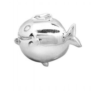 De Buman Sterling Silver Bubblefish Charm Bead   14697166  