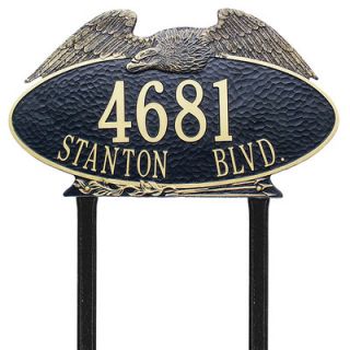 Eagle Estate Address Sign by Whitehall Products