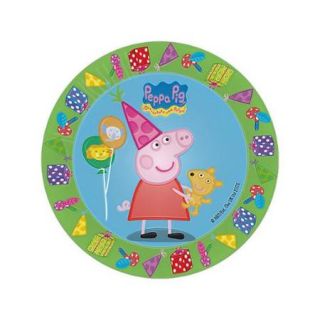 Peppa Pig 7&#34; Cake Plates (8 Pack)   Party Supplies