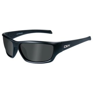 DVX Rage Rx able Sun + Safety Sunglasses, Matte Black