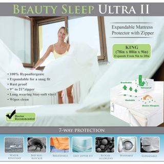 Bed Bug Waterproof Expandable to 20 inches Mattress Cover   13887327