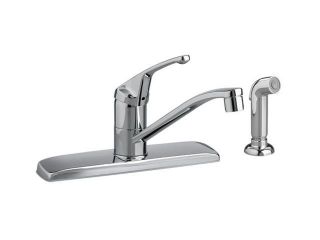 American Standard 4175.201.002 Colony Kitchen Faucet w/ Separate Spray Polished Chrome