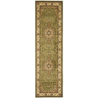 Safavieh Lyndhurst Sage and Ivory Rectangular Indoor Machine Made Runner (Common: 2 x 22; Actual: 27 in W x 264 in L x 0.67 ft Dia)