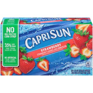 Capri Sun Strawberry Juice Drink   Food & Grocery   Beverages