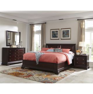 Newport Sleigh Bed by Cresent Furniture