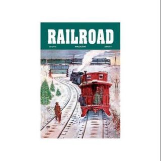 Railroad Magazine: December Trains, 1951 Print (Canvas Giclee 20x30)