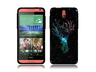HTC Desire 610 Silicone Case   TPU Deer To Dream Galaxy Cosmo