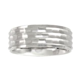 Stainless Steel Hamm Band Ring
