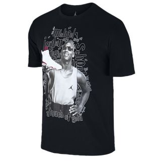 Jordan Retro 6 Ever Trill T Shirt   Mens   Basketball   Clothing   Black/White/New Maroon