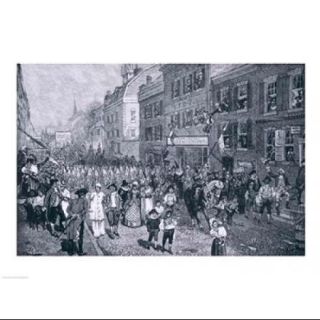 Carnival at Philadelphia, illustration from 'The Battle of Monmouth Court House' Poster Print by Howard Pyle (24 x 18)