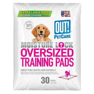 OUT! Extra Large Puppy Training Pads, 30 Count