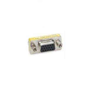 Connectland VGA 15 Pin HD15 Female to Female F/F Connector Adapter